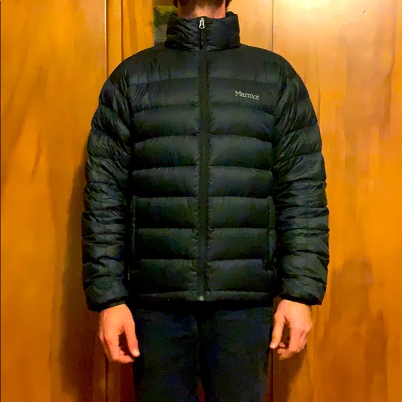 Coats | Mens Large Marmot Down Jacket 